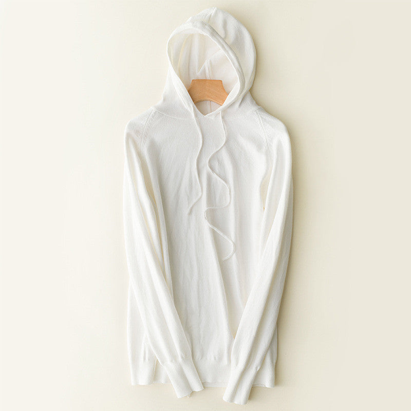 Women's hooded sweater