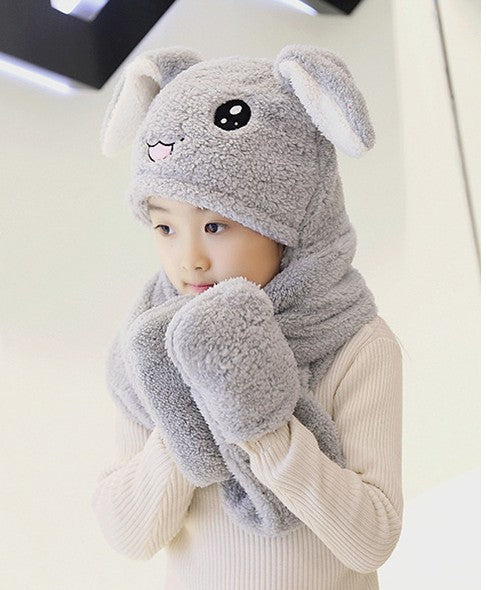 Thick warm ear protection cap