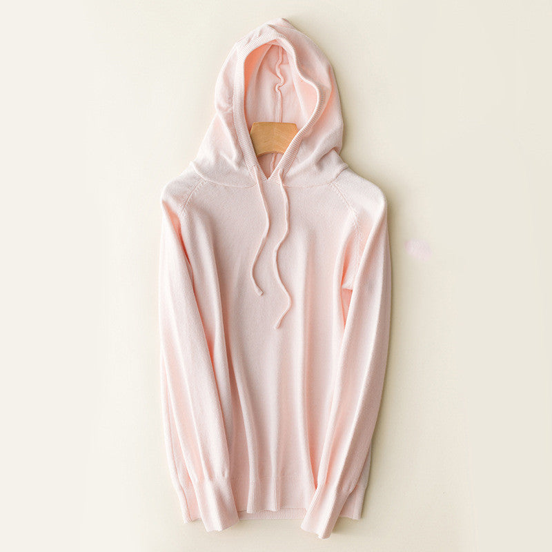 Women's hooded sweater