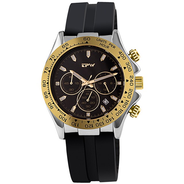 Multifunction Silicone Quartz Watch