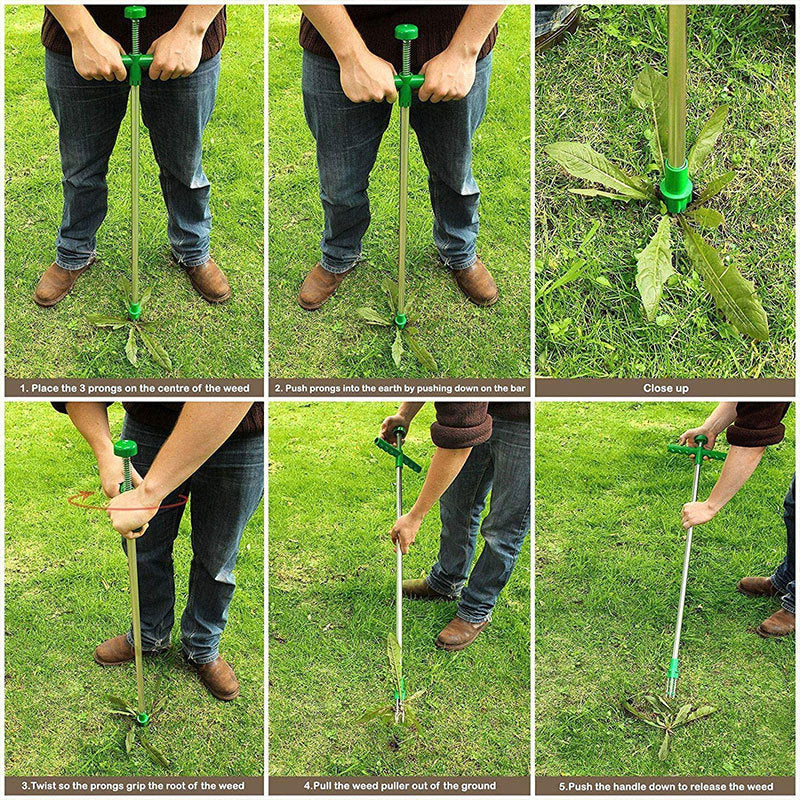 Detachable Grass Puller Without Pedal – Easy Weed Remover