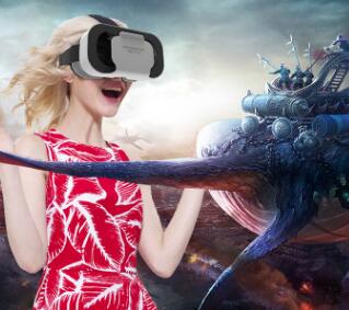 3D Virtual Reality Glasses Helmet