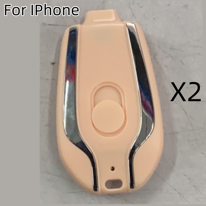Mini power bank keychain