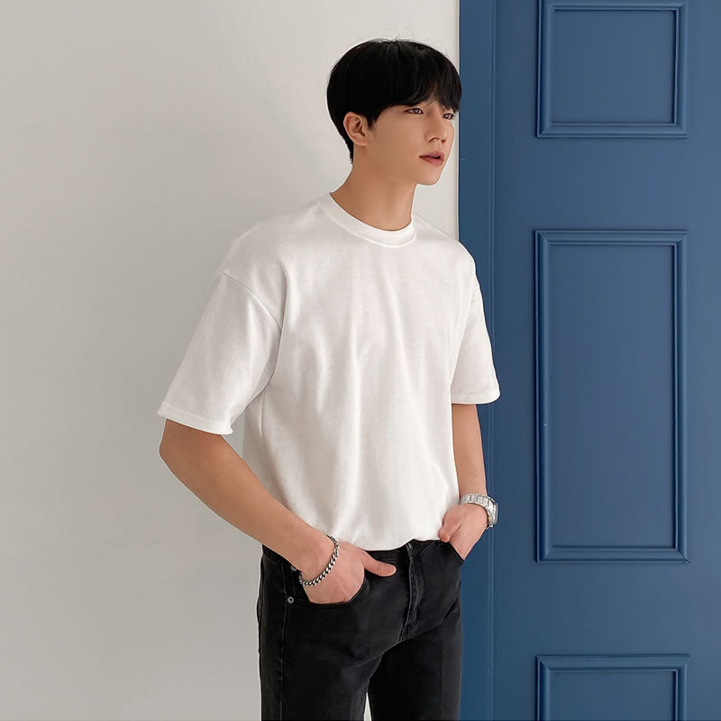 Hong Kong Style Men's Casual T-shirt