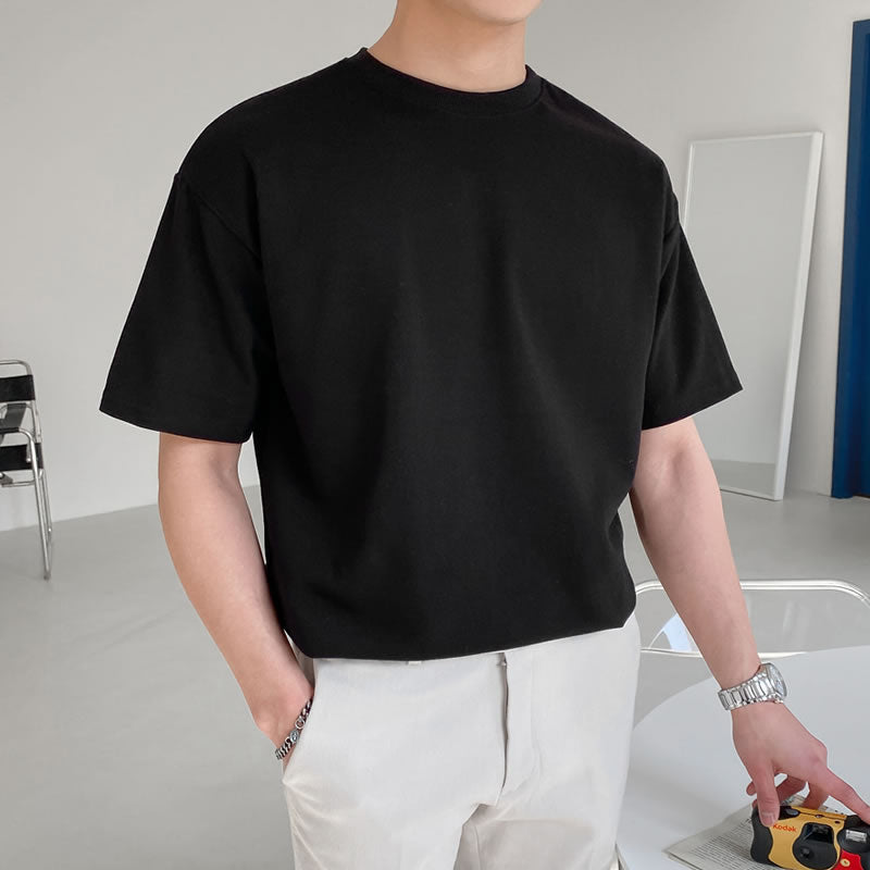 Hong Kong Style Men's Casual T-shirt