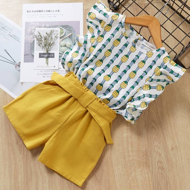 Kids T-Shirt Shorts Suit