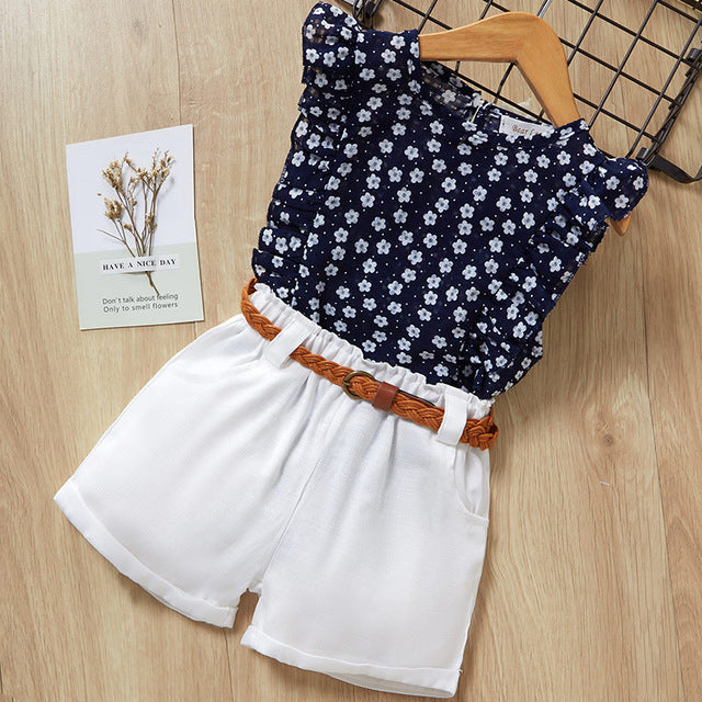 Kids T-Shirt Shorts Suit