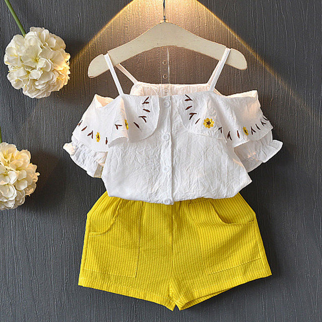 Kids T-Shirt Shorts Suit