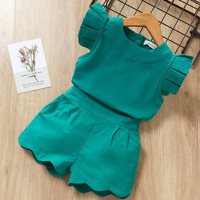 Kids T-Shirt Shorts Suit
