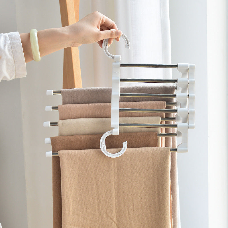 Multi-layer foldable hanger