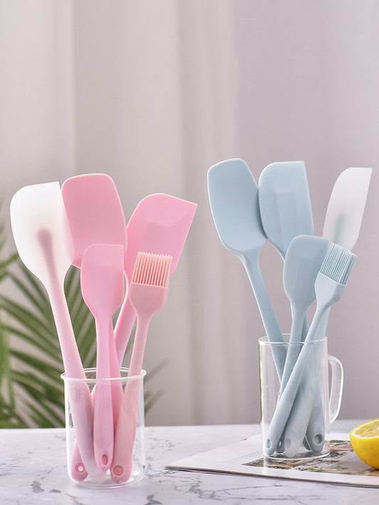 Silicone spatula baking tool set