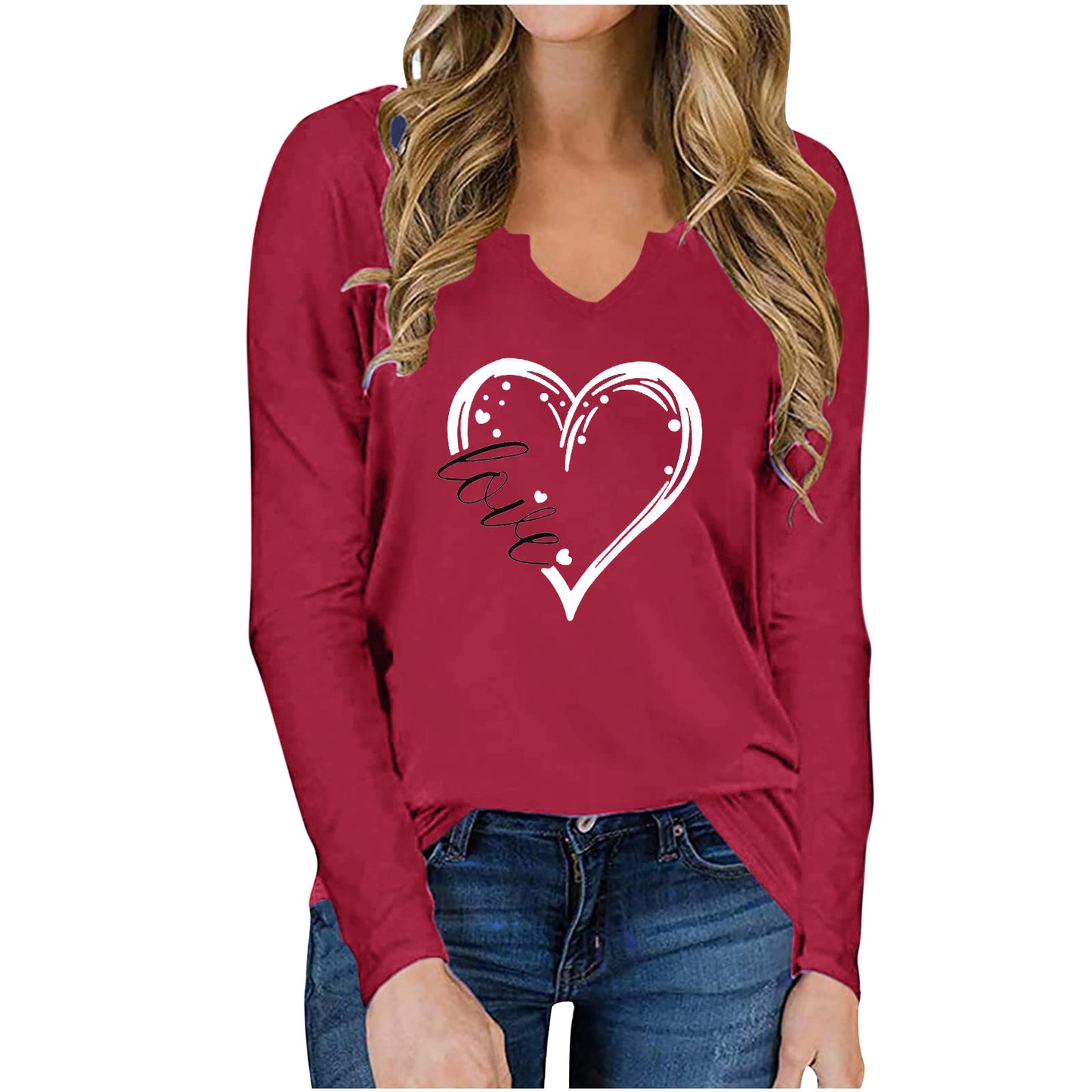 Valentines Day Printed Tshirt