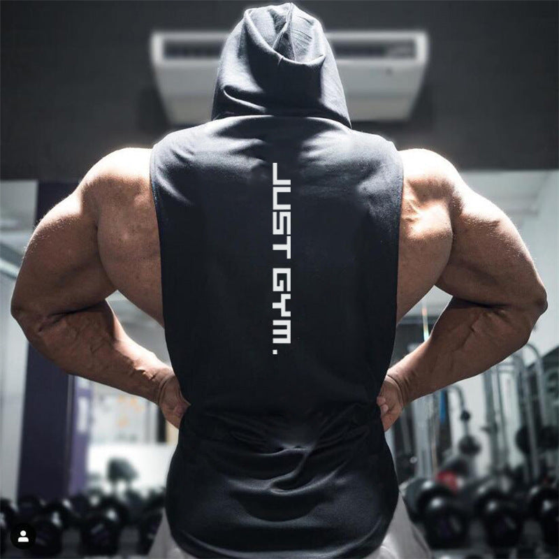 Men's Fitness Hooded Vest
