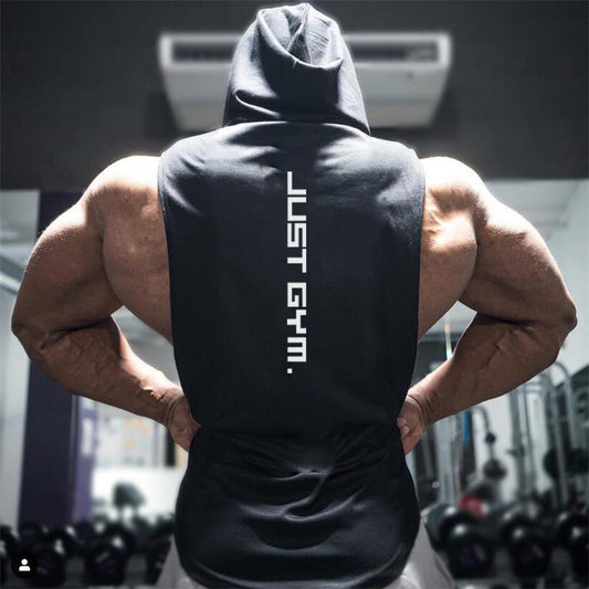 Men's Fitness Hooded Vest