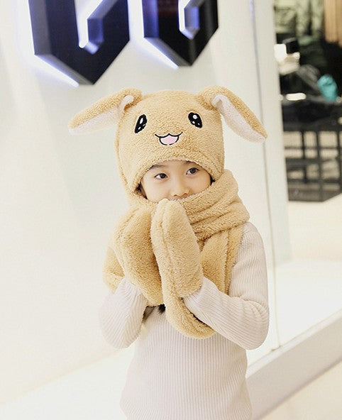 Thick warm ear protection cap