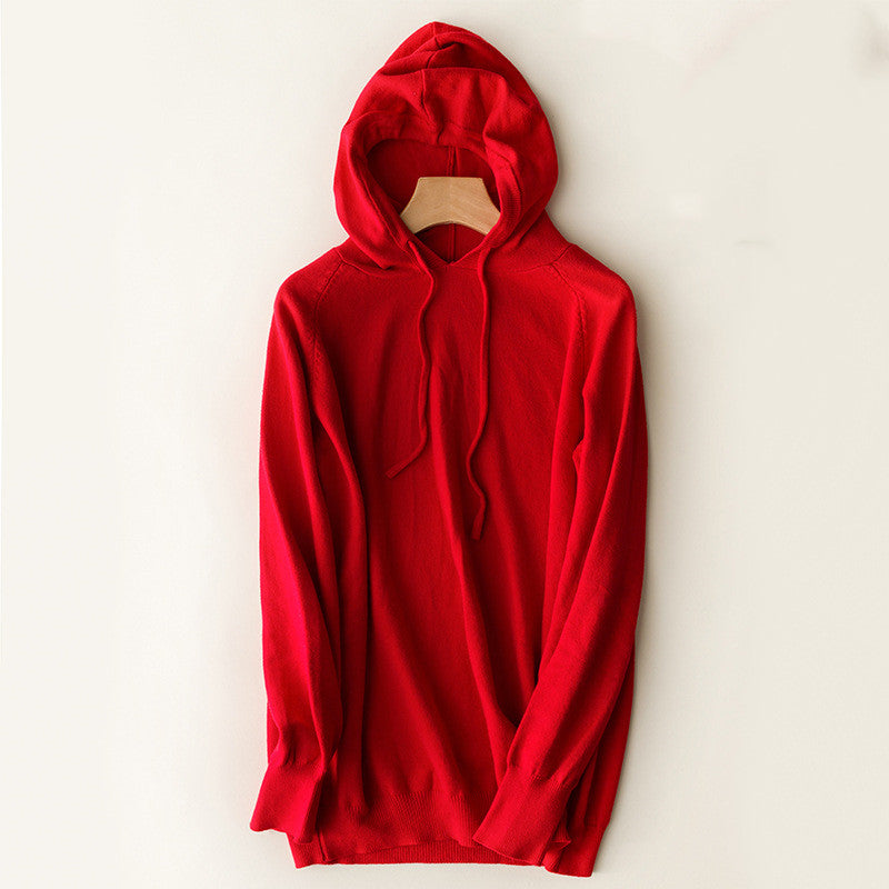 Women's hooded sweater