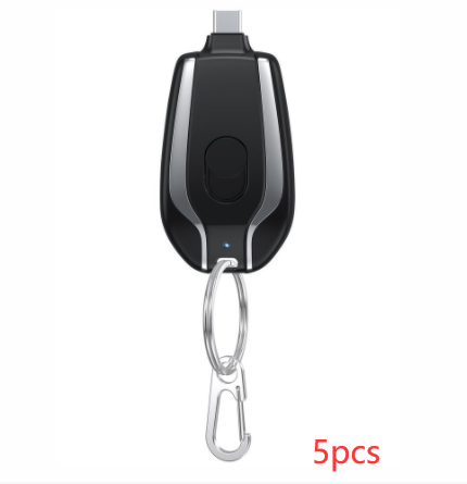Mini power bank keychain