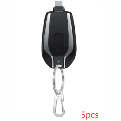 Mini power bank keychain
