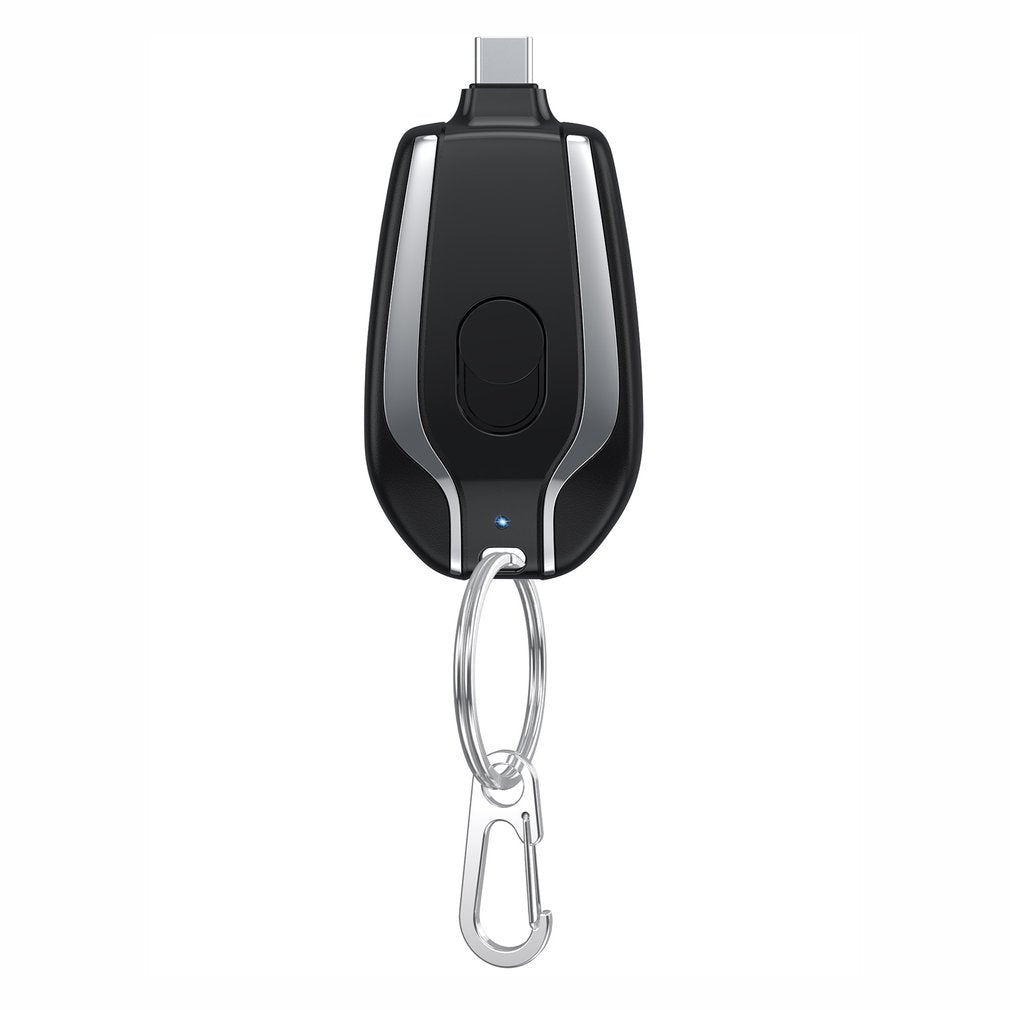 Mini power bank keychain