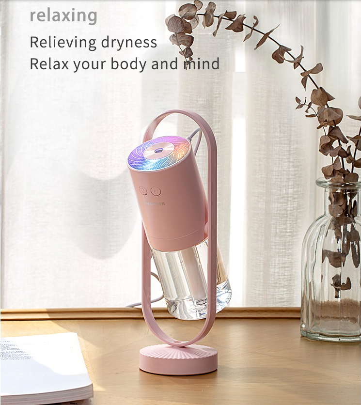 USB Air Humidifier With Projection Lights