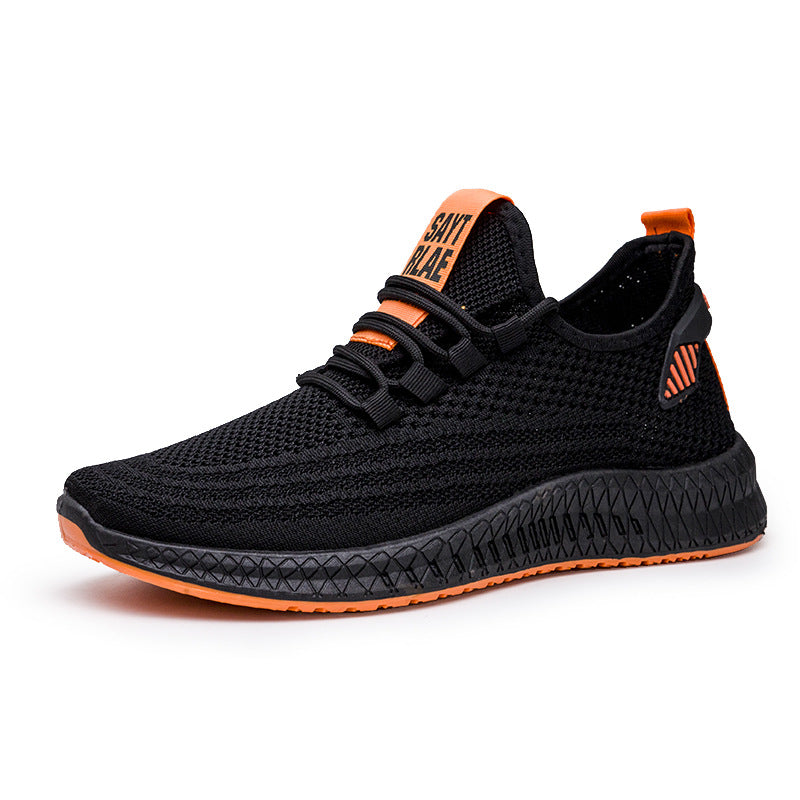 Men's woven sneakers casual shoes