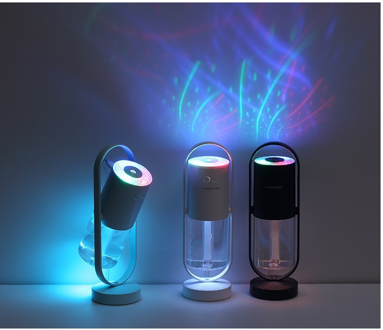 USB Air Humidifier With Projection Lights