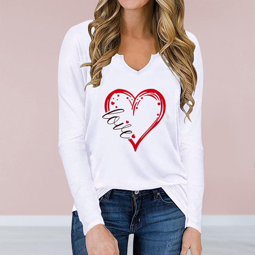 Valentines Day Printed Tshirt