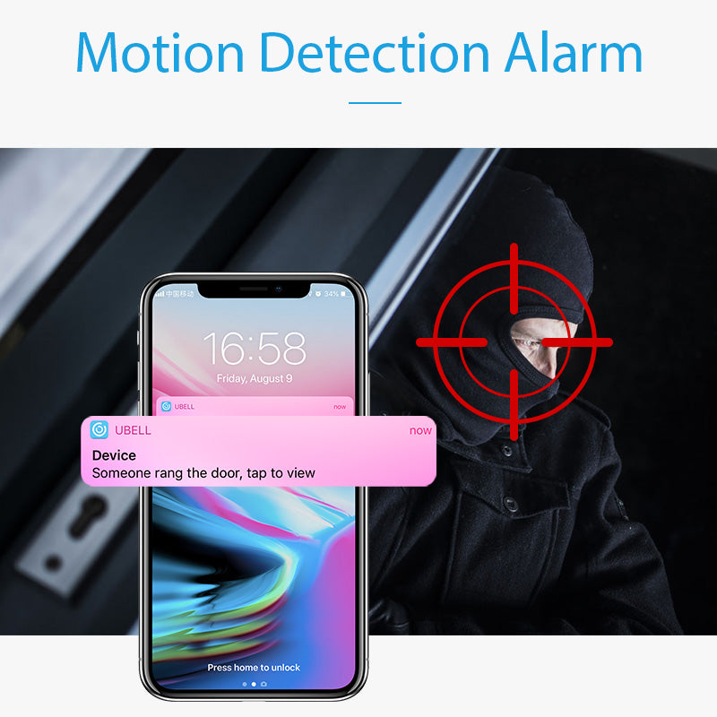 Wi Fi doorbell camera