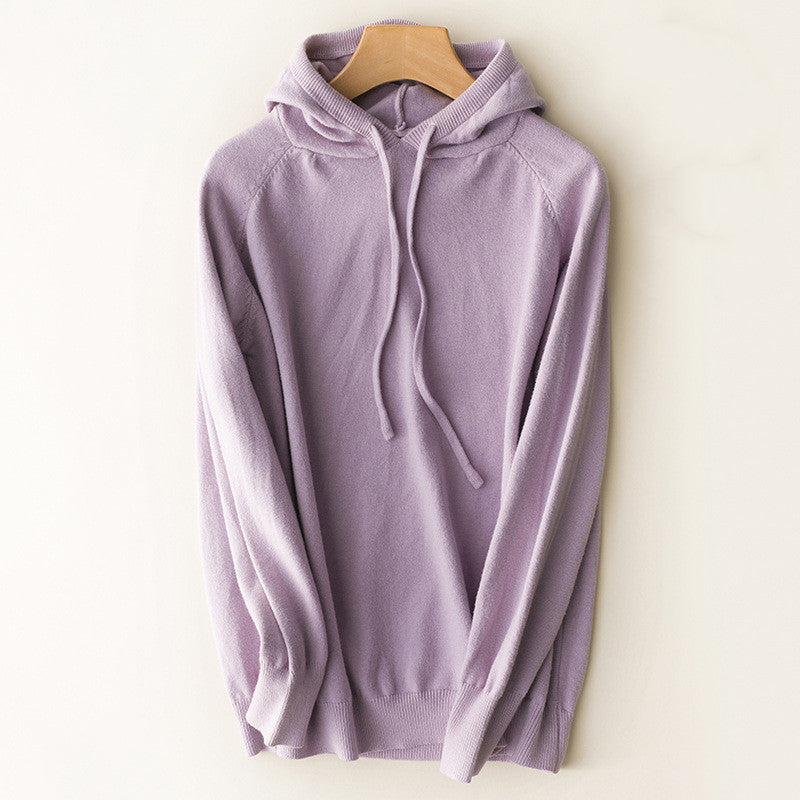 Women's hooded sweater