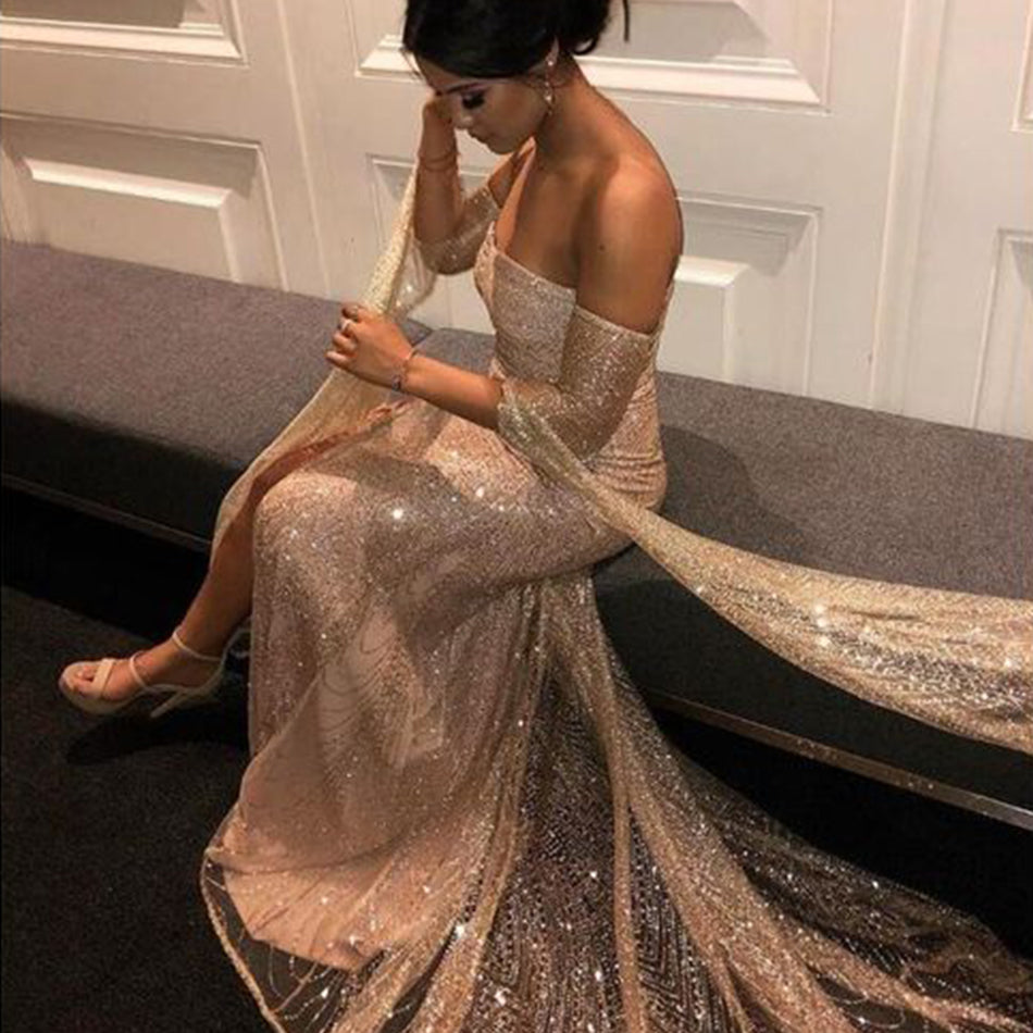 Side slit dress