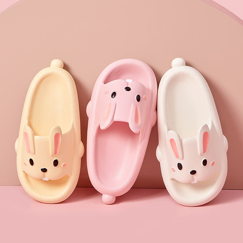 Cute Rabbit Slippers For Kids Women