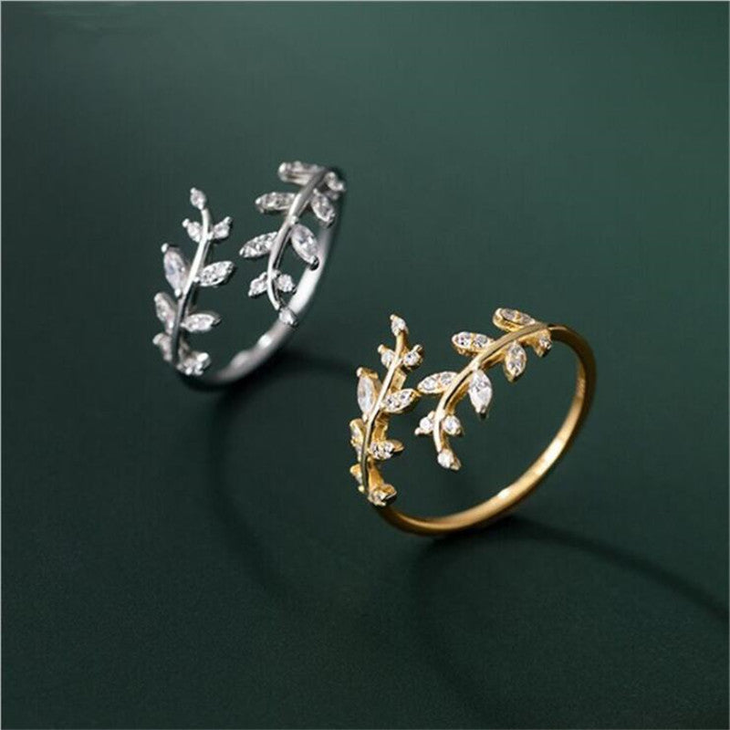 Branch Open Ring For Woman