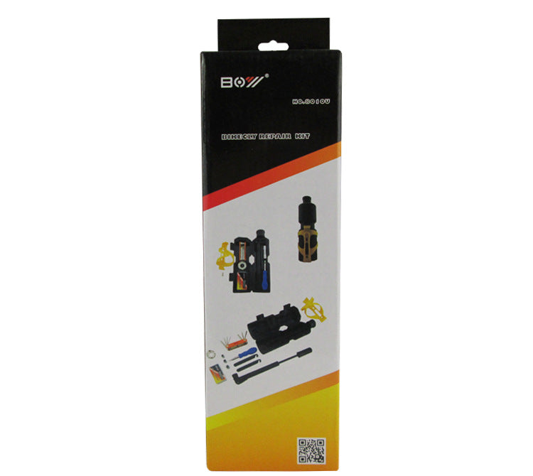 Toolbox in a water bottle for bicycle