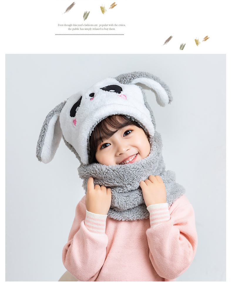 Thick warm ear protection cap