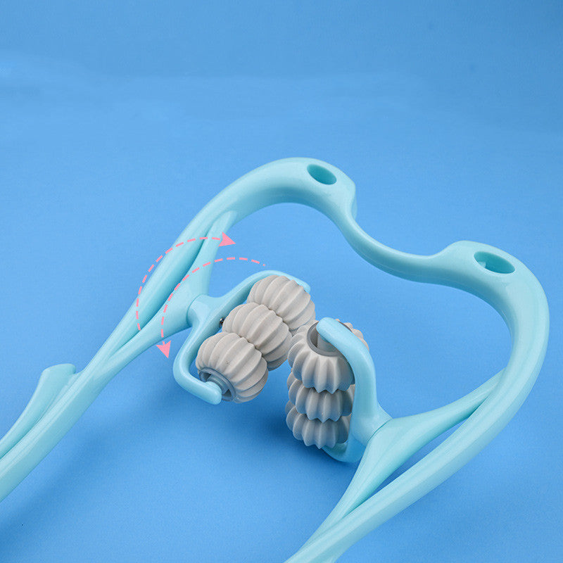 Multifunctional wheel Neck Massager