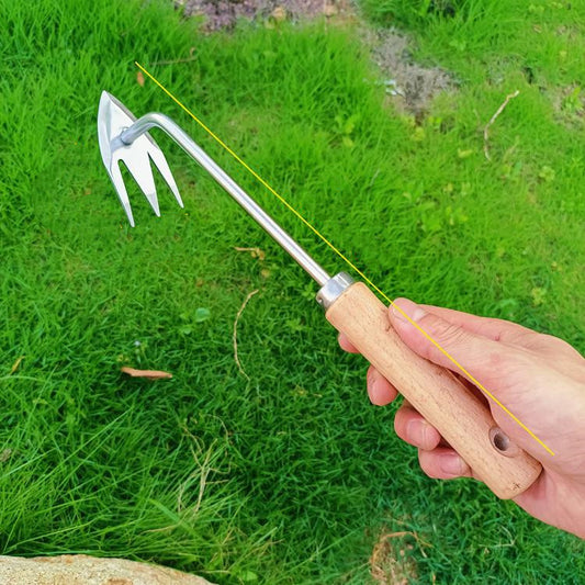 Stainless steel weeding tool