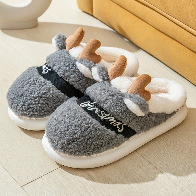 Christmas Shoes Winter Home Slippers