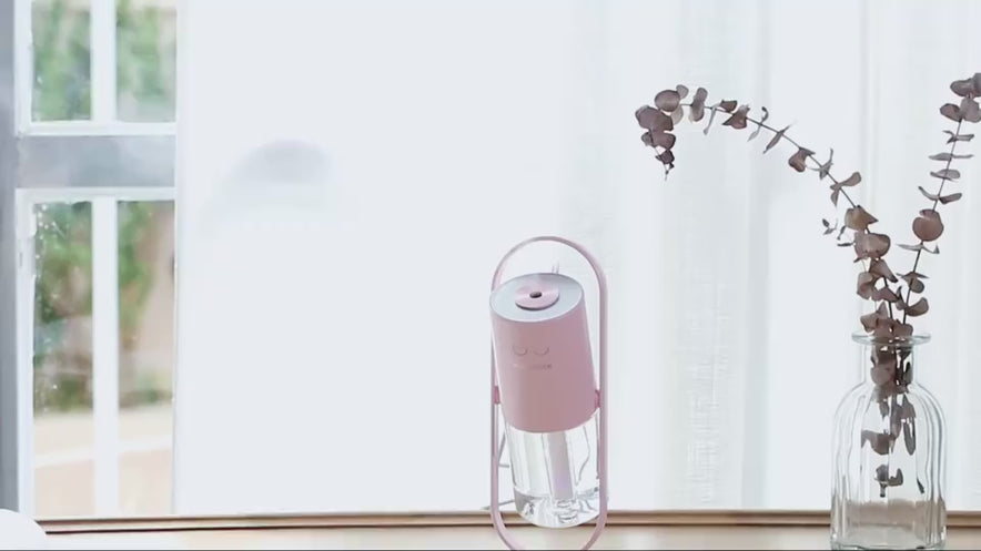 USB Air Humidifier With Projection Lights