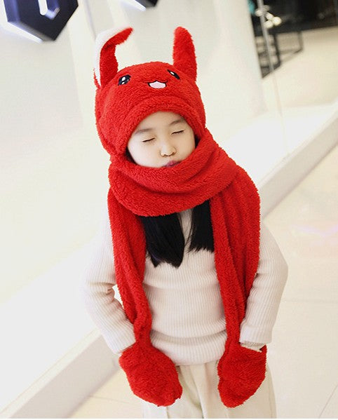 Thick warm ear protection cap