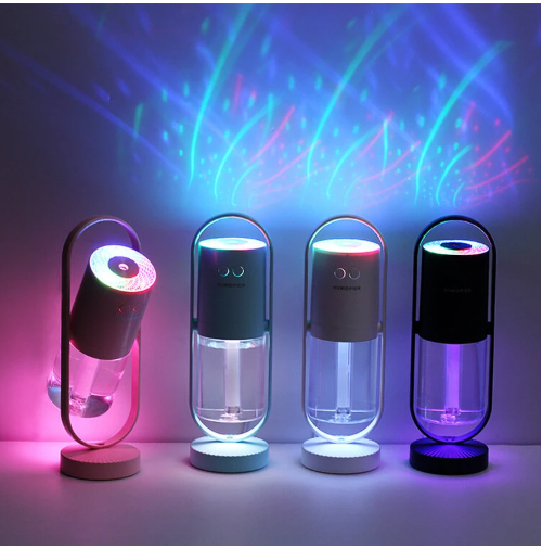 USB Air Humidifier With Projection Lights