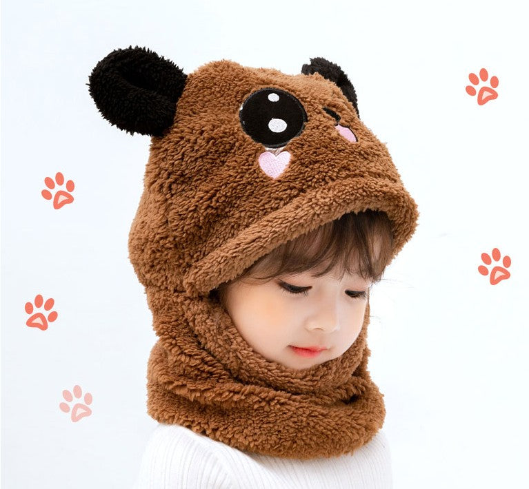 Thick warm ear protection cap