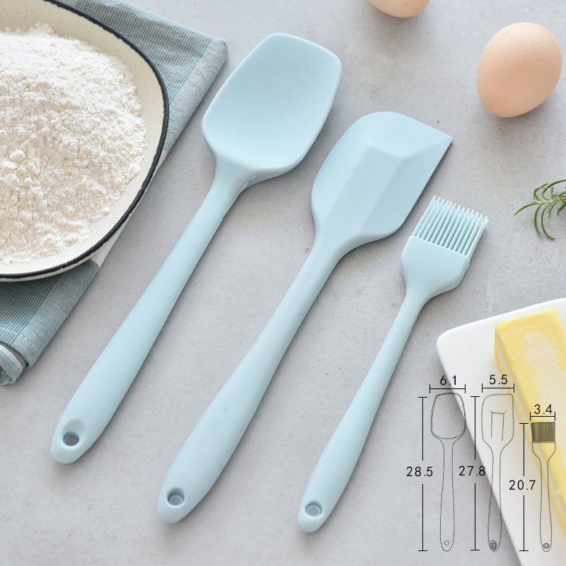 Silicone spatula baking tool set