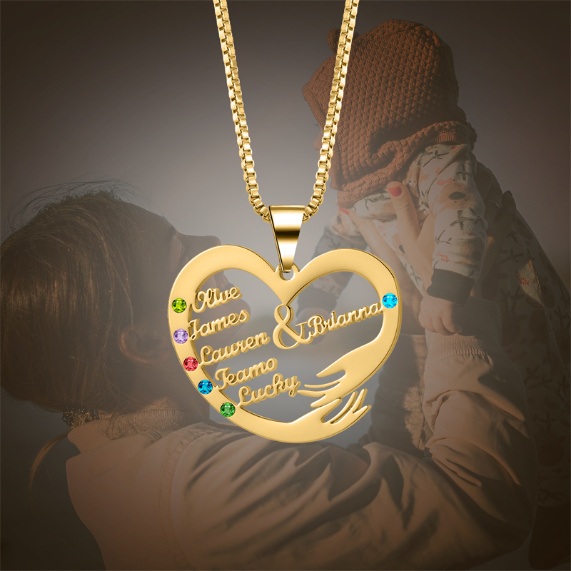 Heart-shaped Pendant Necklace