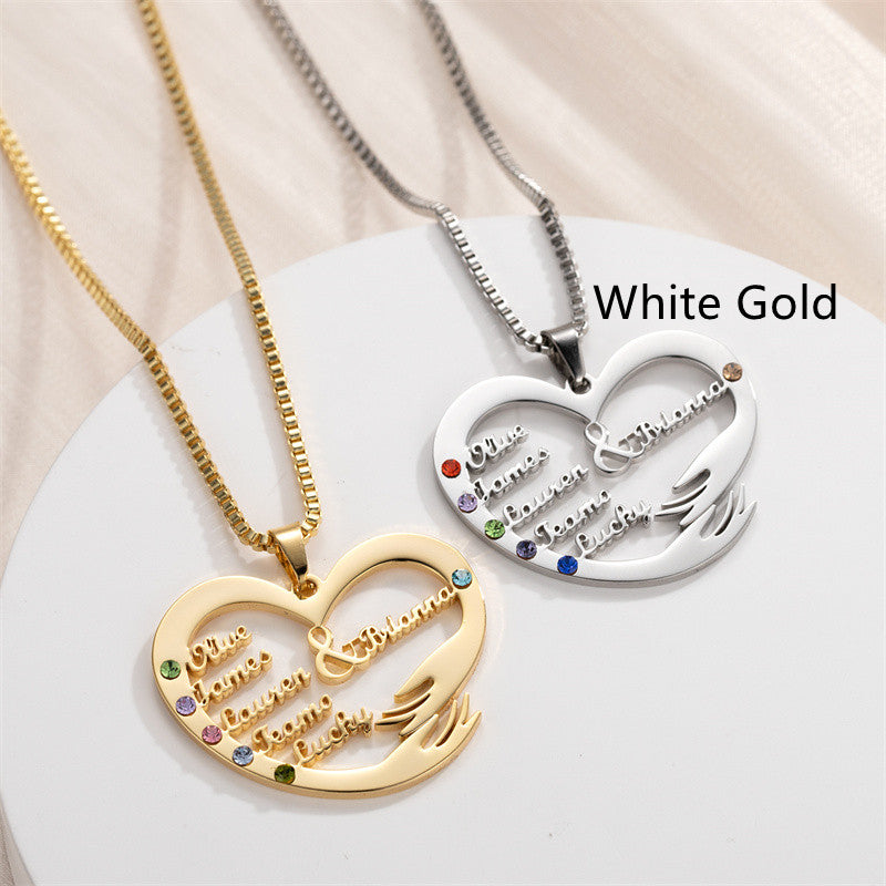 Heart-shaped Pendant Necklace