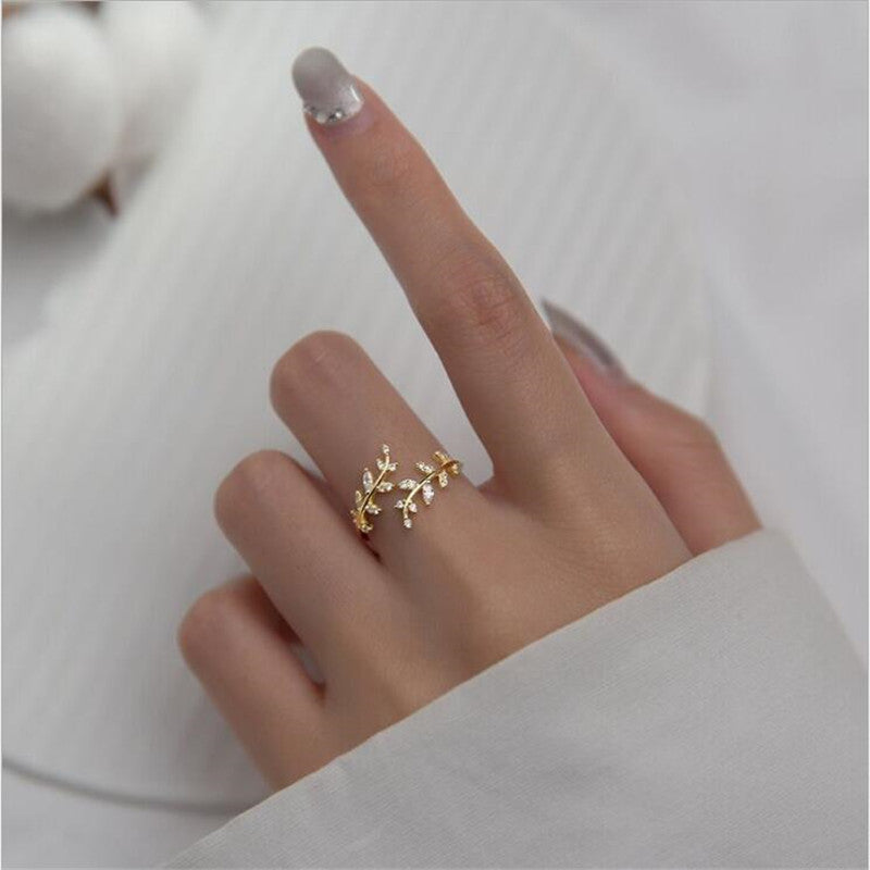 Branch Open Ring For Woman