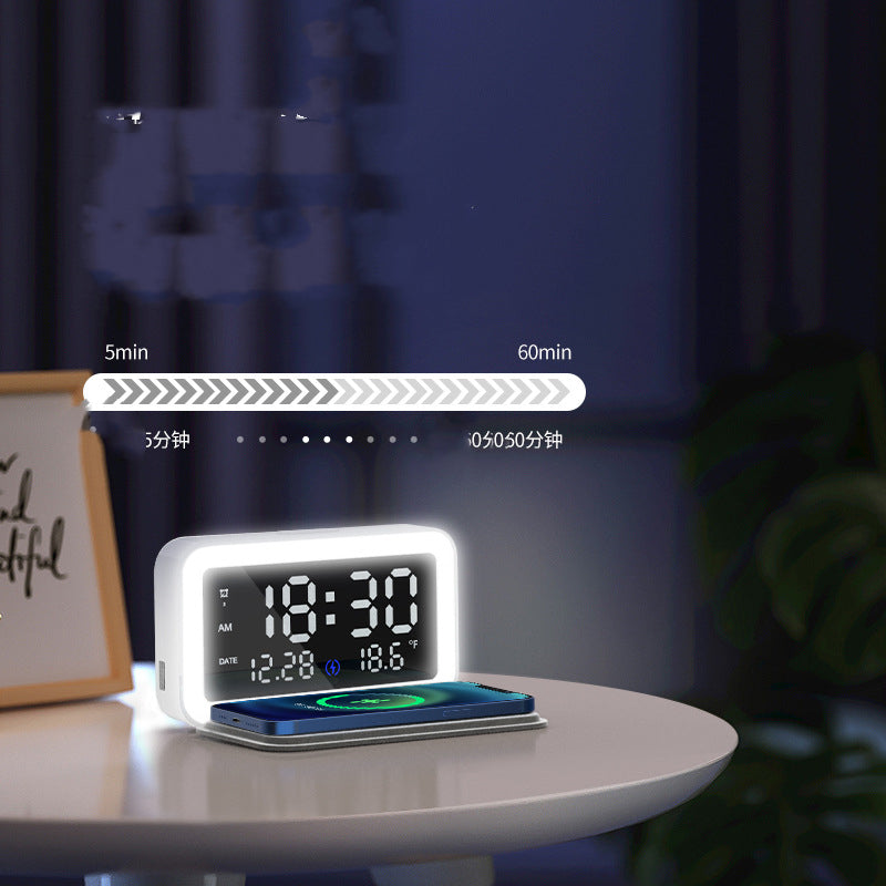6 IN 1 Wireless Charger Clock