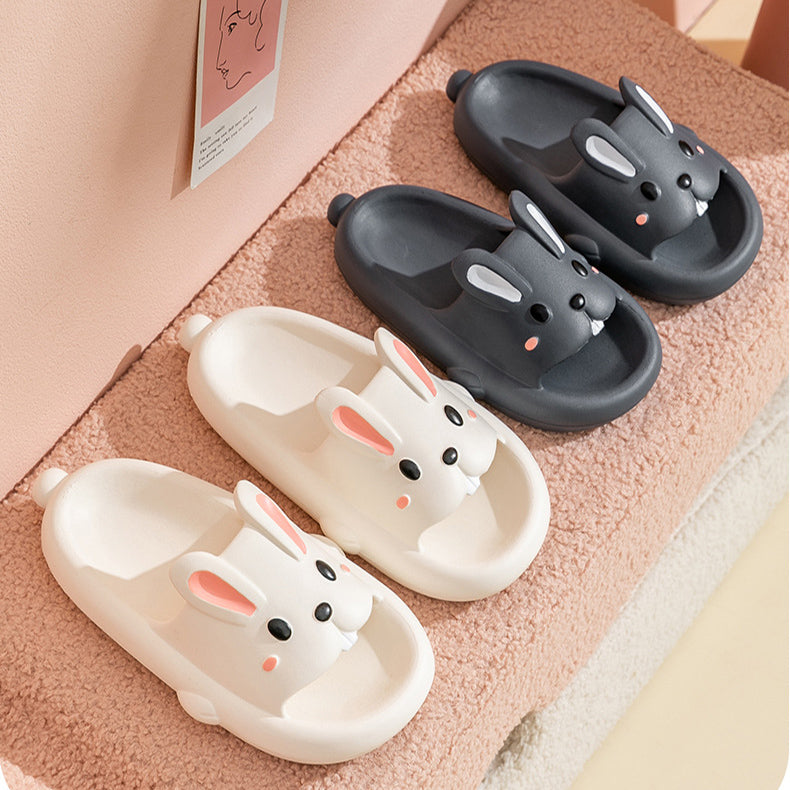Cute Rabbit Slippers For Kids Women
