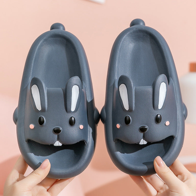 Cute Rabbit Slippers For Kids Women
