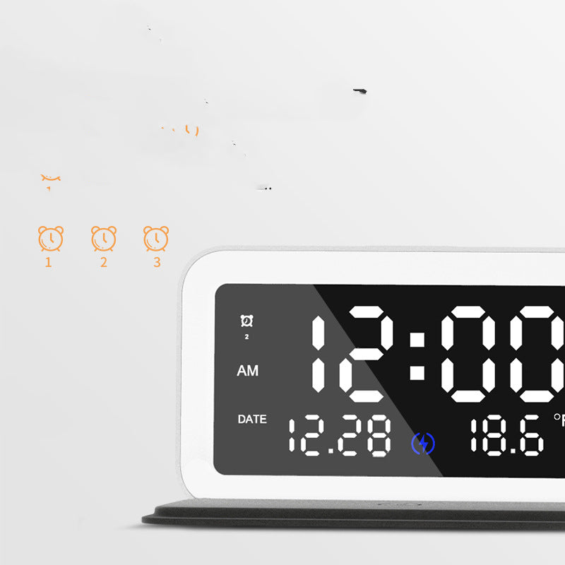6 IN 1 Wireless Charger Clock