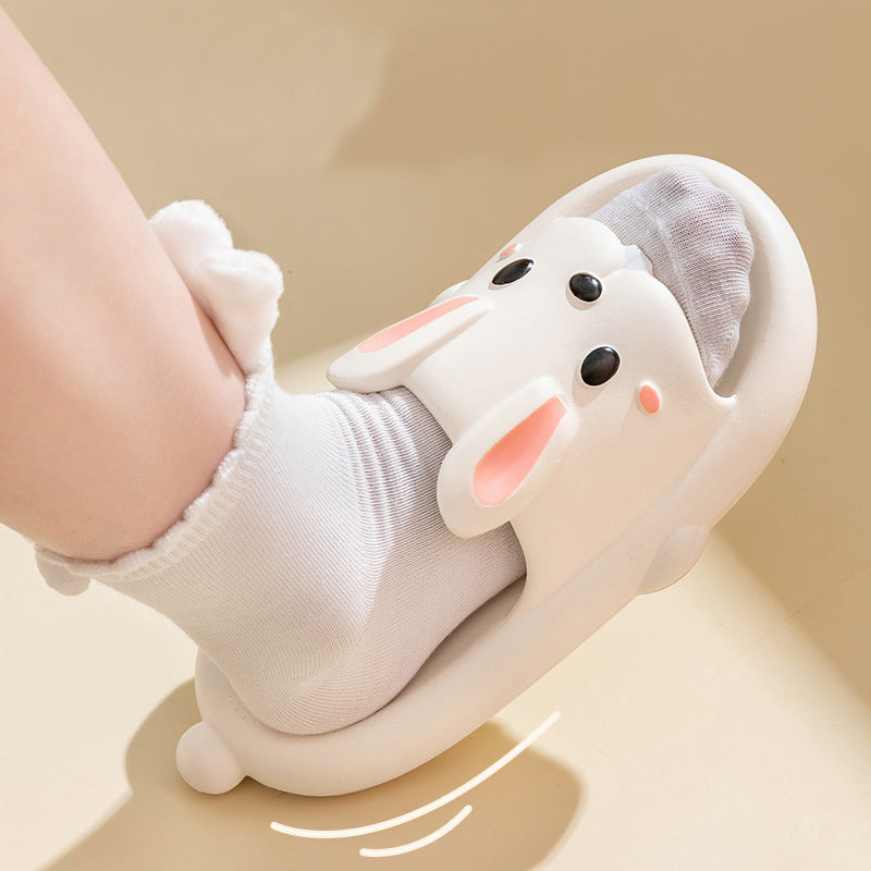 Cute Rabbit Slippers For Kids Women